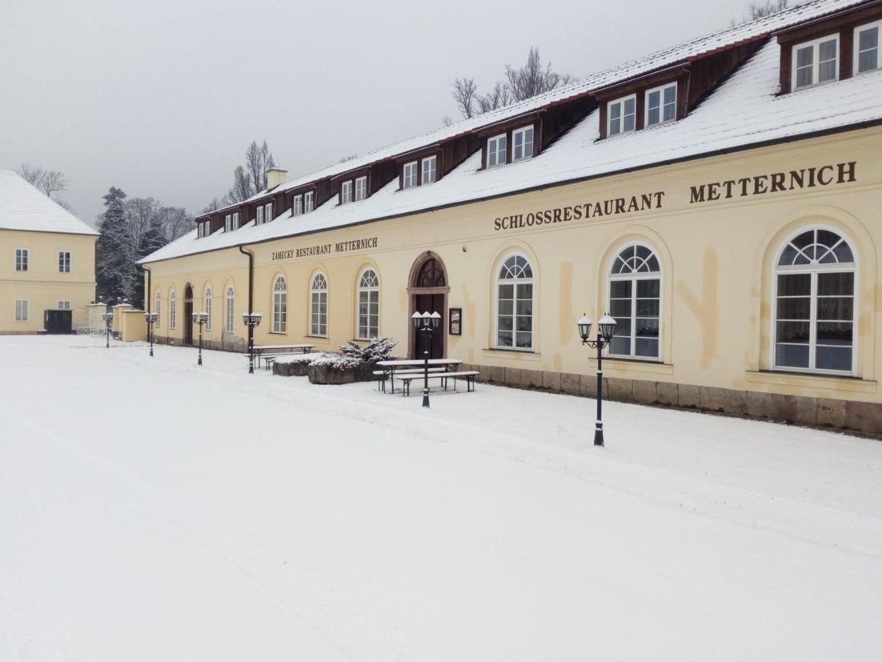 Zamecky Hotel Metternich Velka Hledsebe 외부 사진